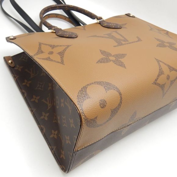 Louis Vuitton Onthego MM Tote Bag Monogram Brown - Picture 5 of 7